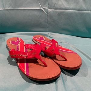 Red Coach Flip-flops